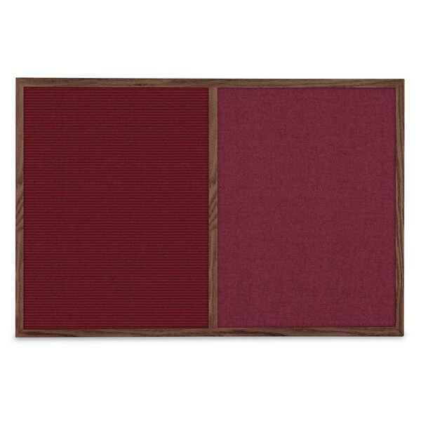 Slim Style Indoor Enclosed Corkboard, 36